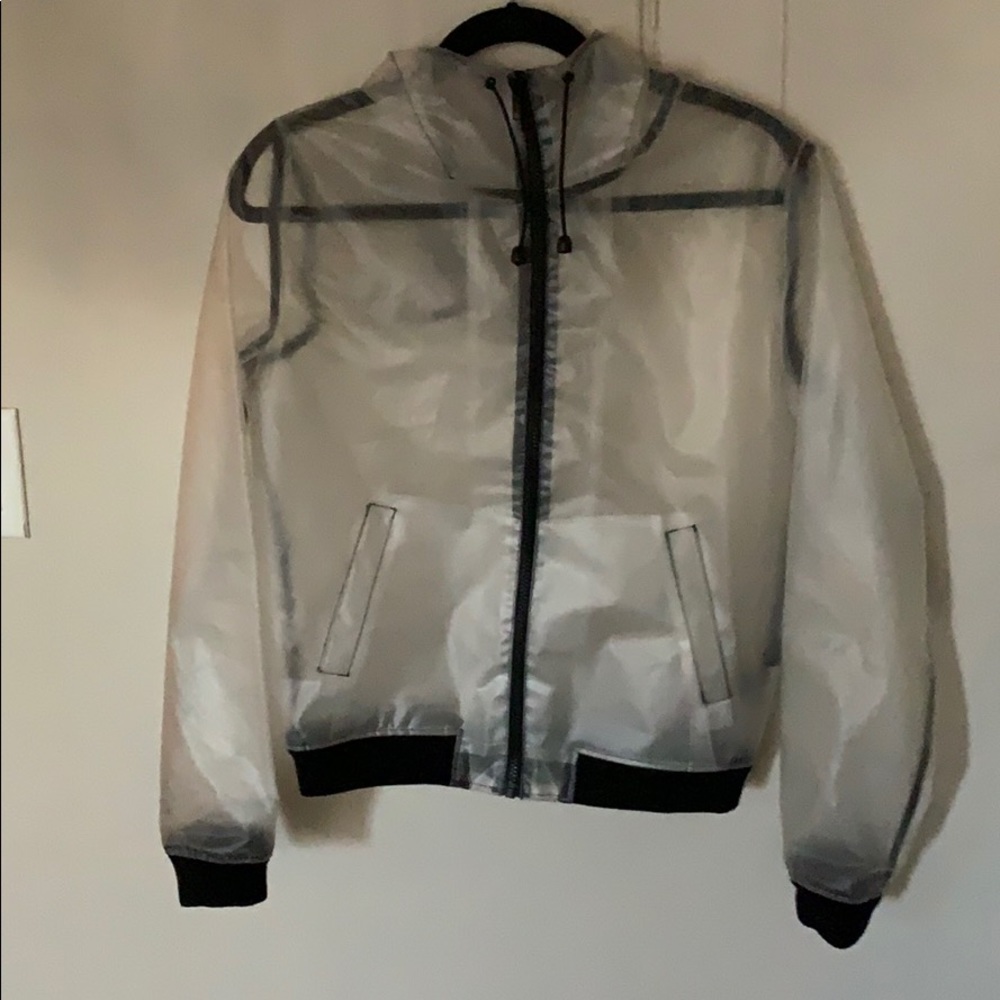 Topshop Clear Raincoat